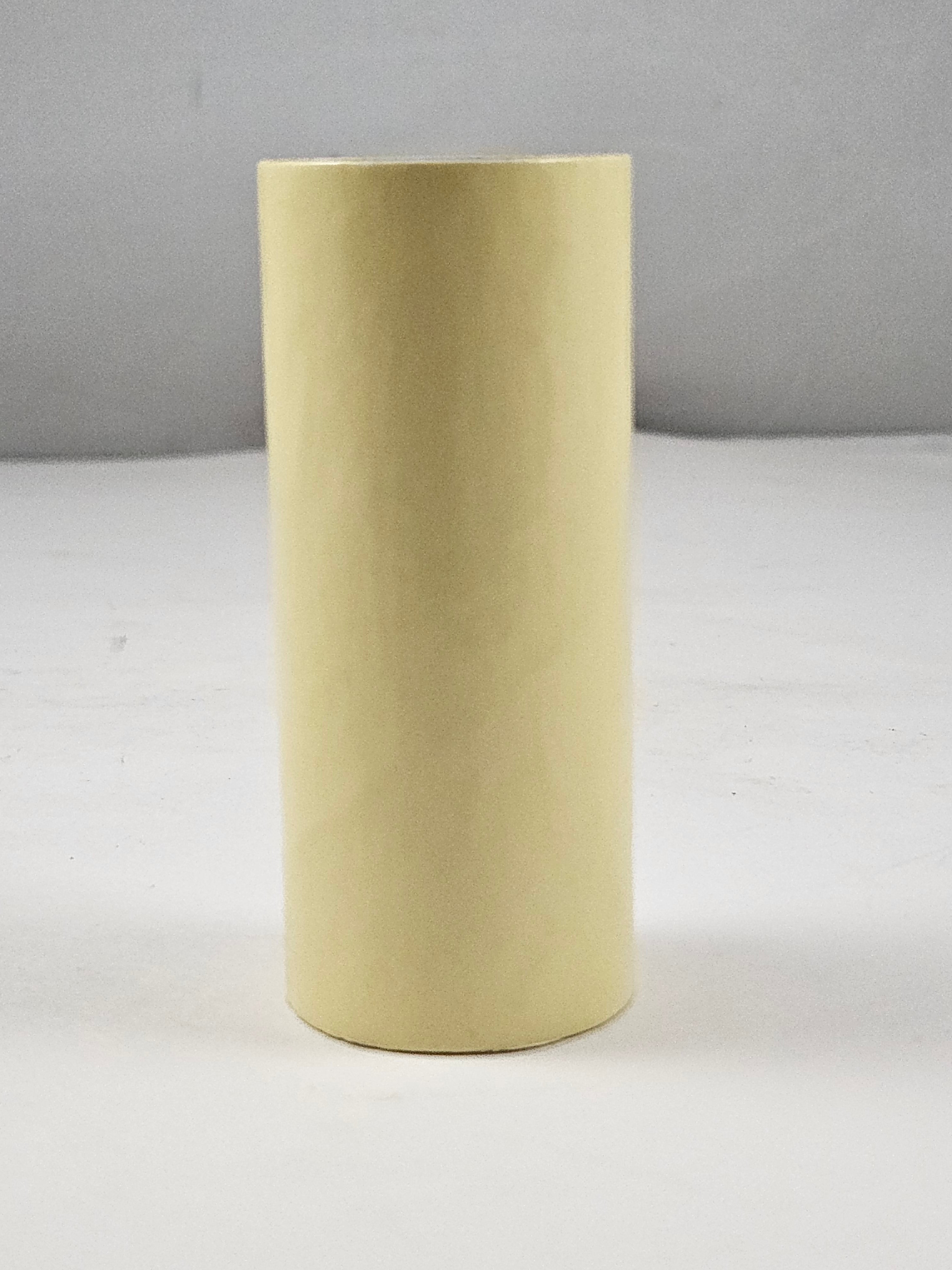 3" Cream Paper Candle Cover (see more description)