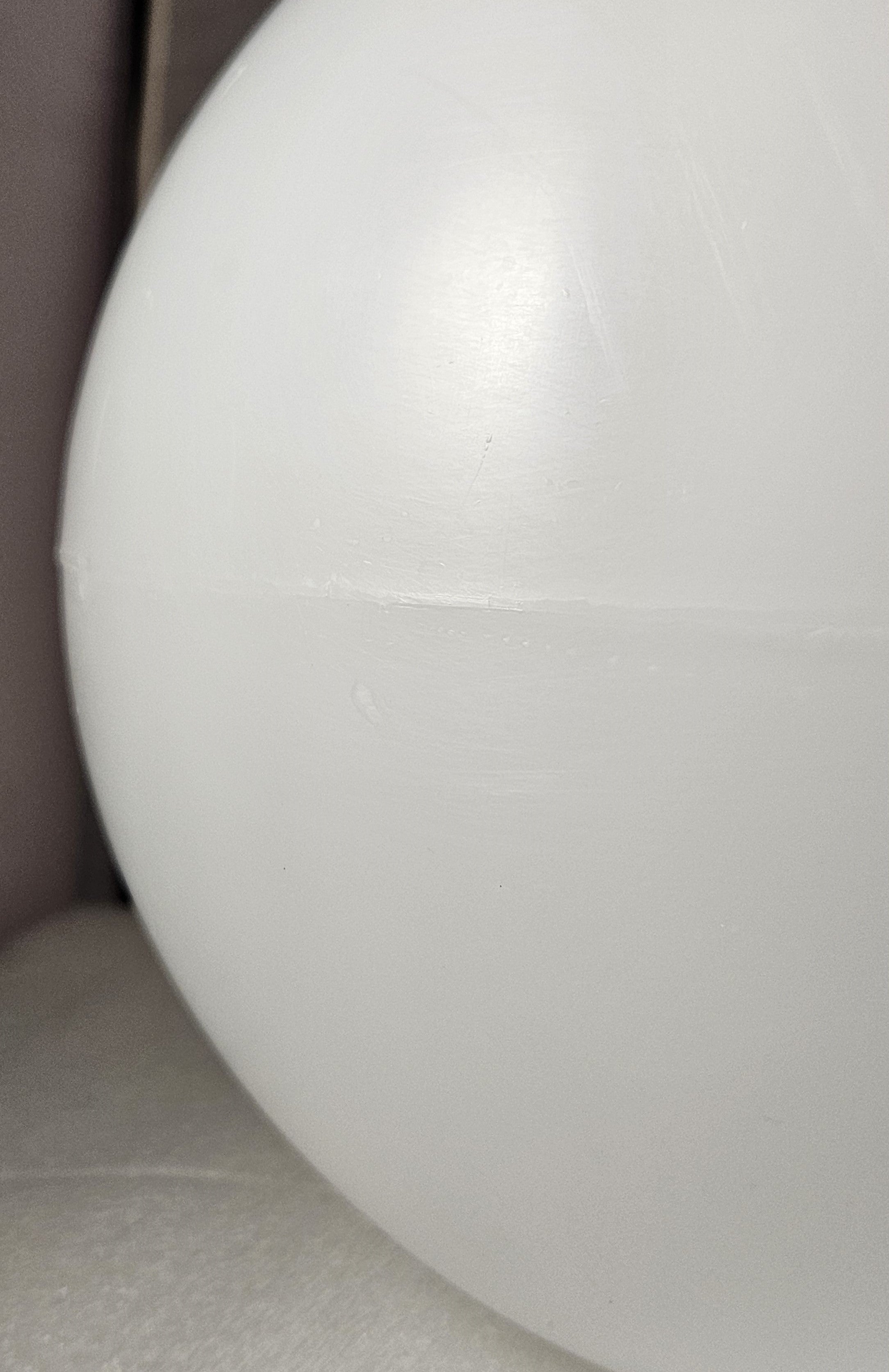 24" Neckless Plastic Globe with a 5-1/4" Hole (see more description & more pictures)