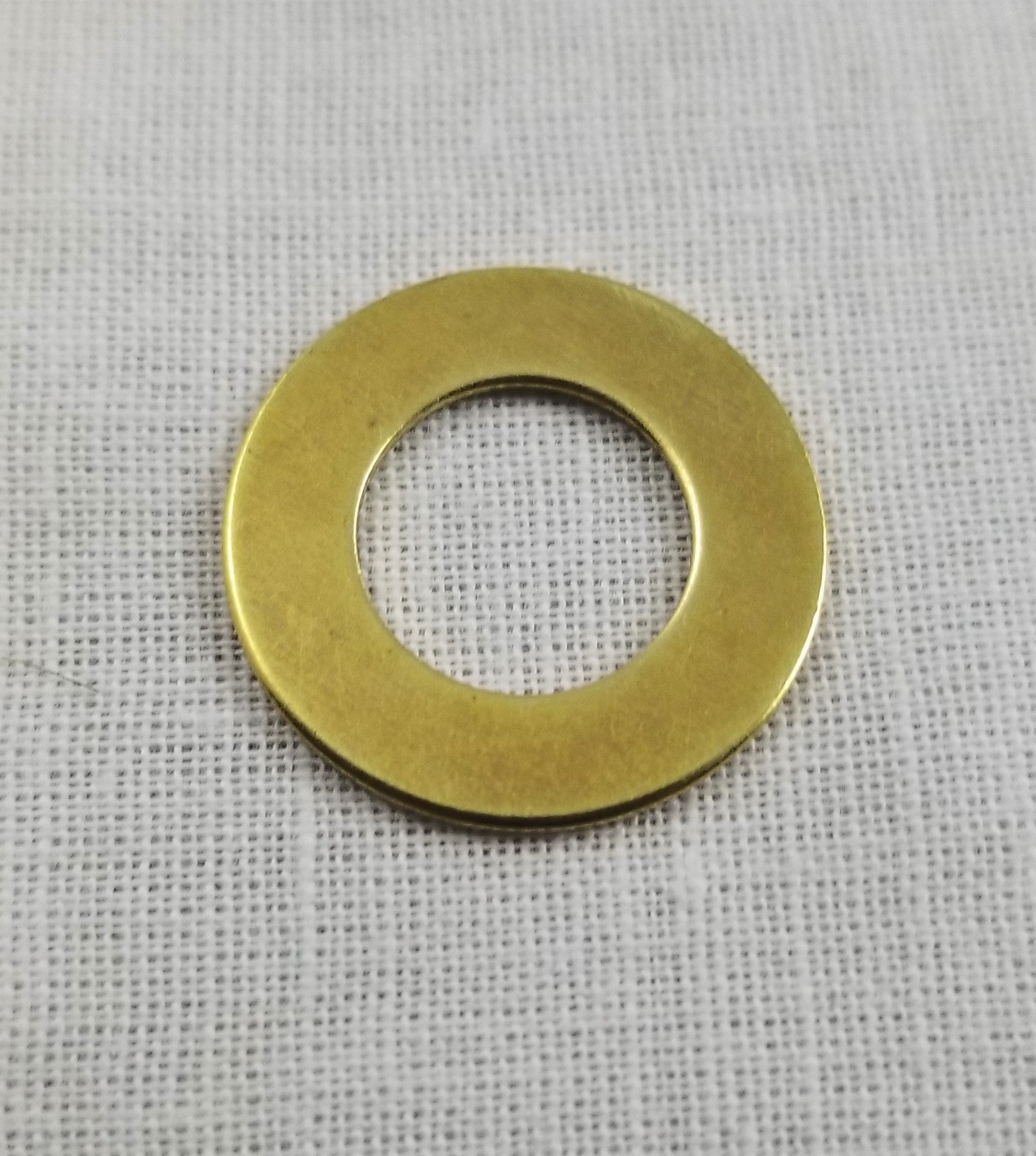 Regular Washer - 3/4" Diameter - Slips 1/8 IPS - Brass Plated