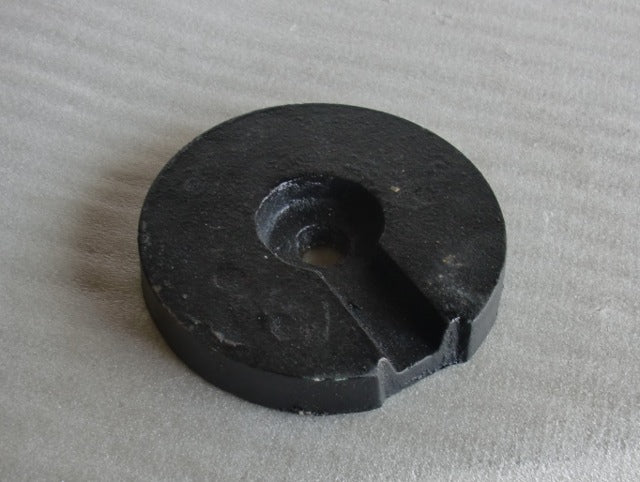 4 7/8" Diameter Cast Iron Lamp "Loader" Weights