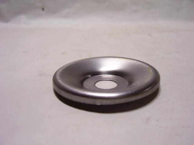 2 inch steel candle plate in unfinished (will have imperfections)