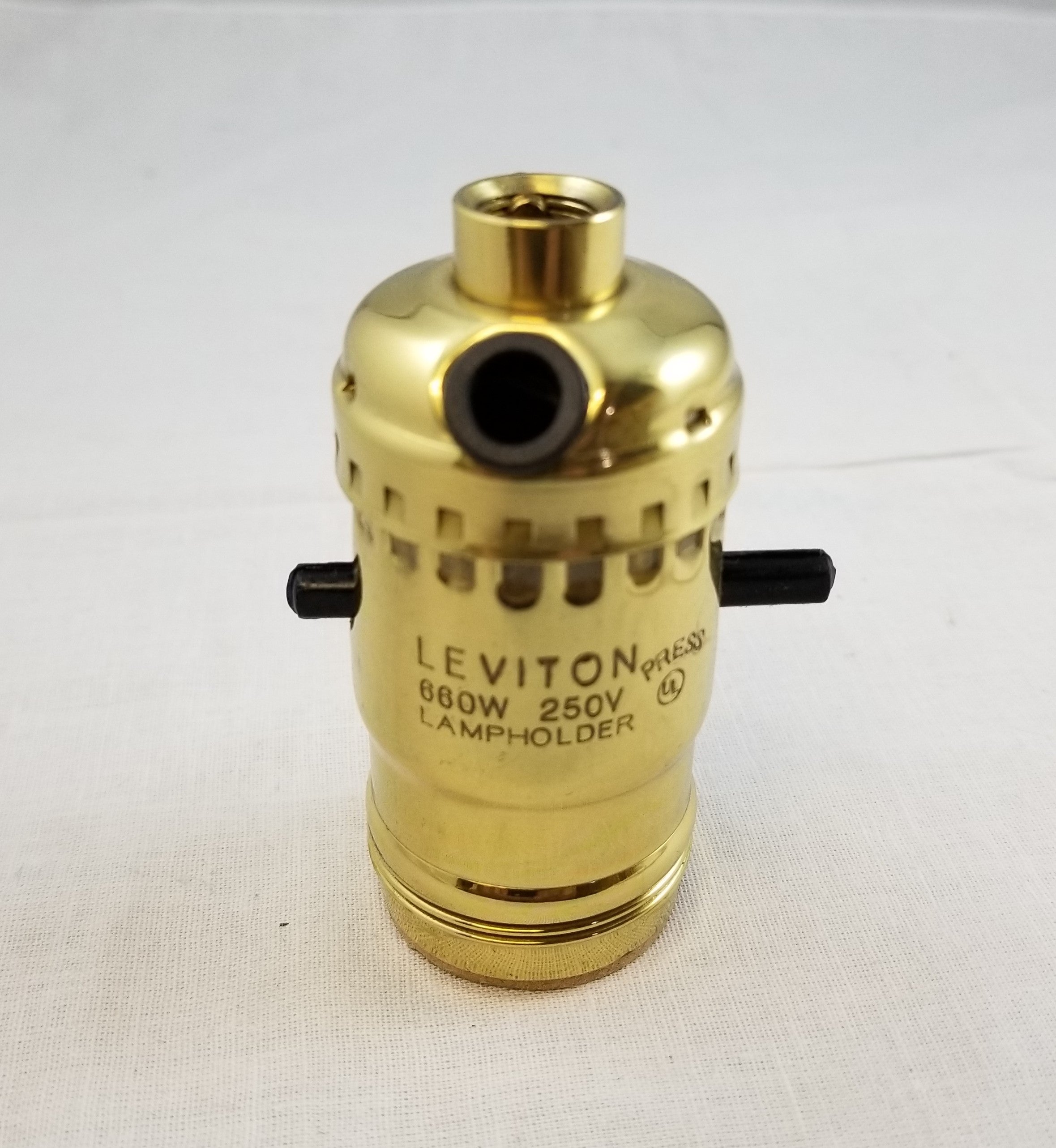 Side Outlet Socket - Brass