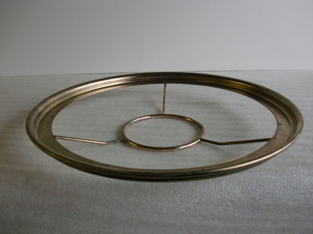 10" Brass Shade Holder with a 3-1/16" Center