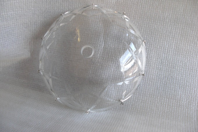 Bobesches - 6" Diameter - 10 Pins - 1/2" Hole