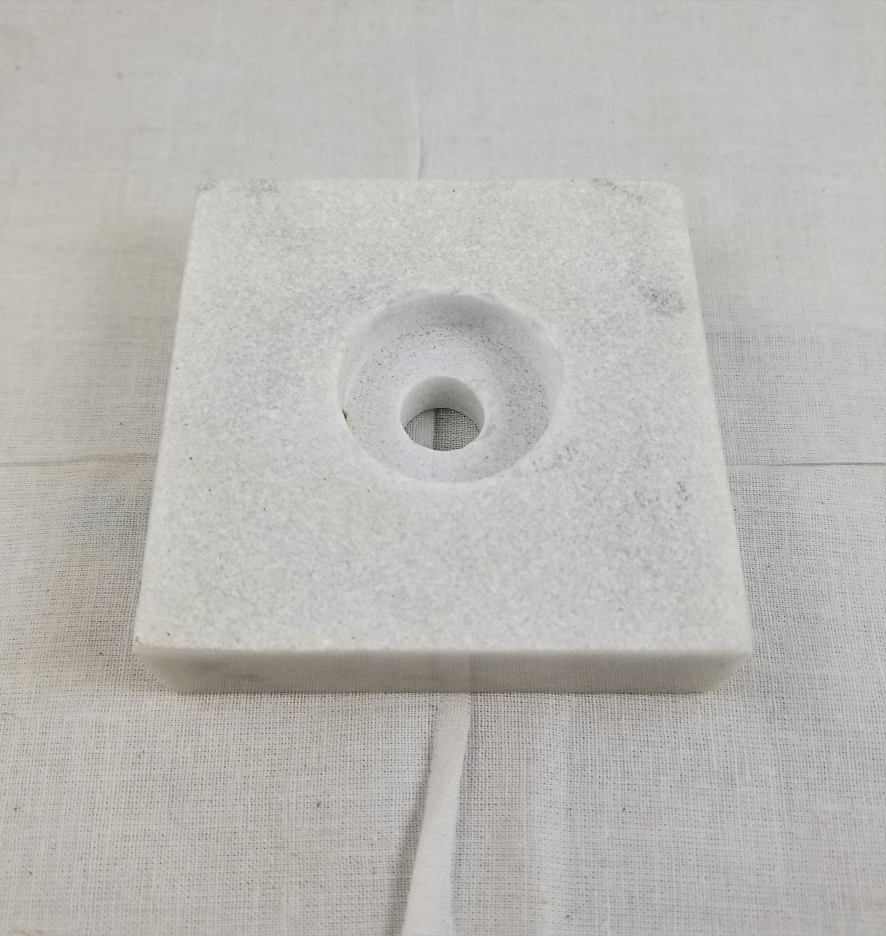 3" Square Marble Base