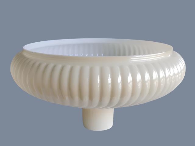 Nugold Swirled Torchiere Shade with a 2-3/4" Fitter