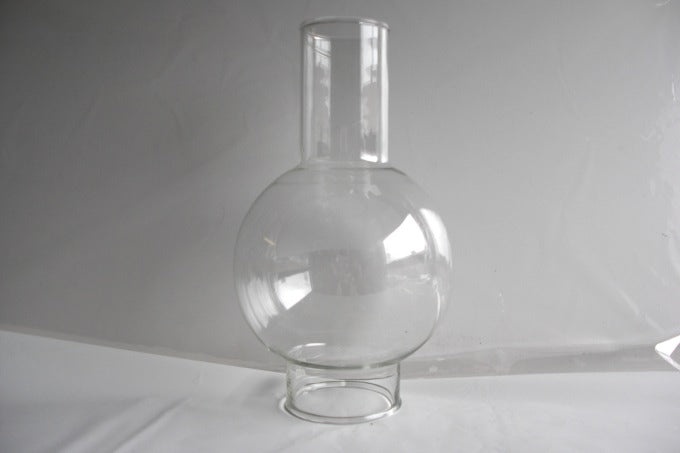 2-5/8"fitter ball chimney 8-1/2"high 5"bulge 2" top opening