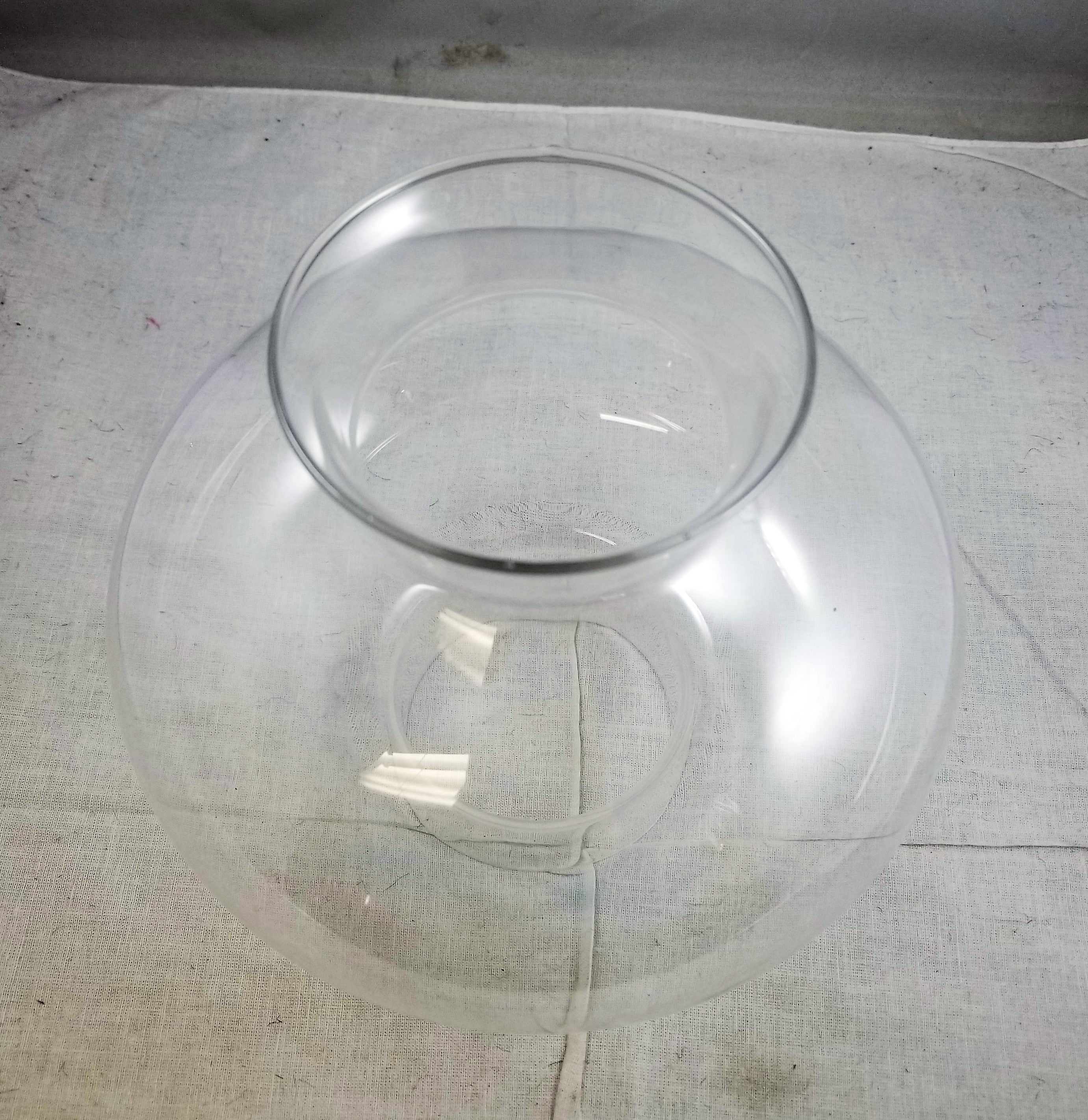 3" fitter Ball Chimney - Clear - 6"diameter 6-3/8"high