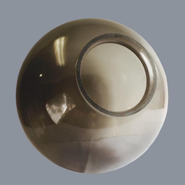 10" Domestic Globe 4" Size Fitter SMOKE