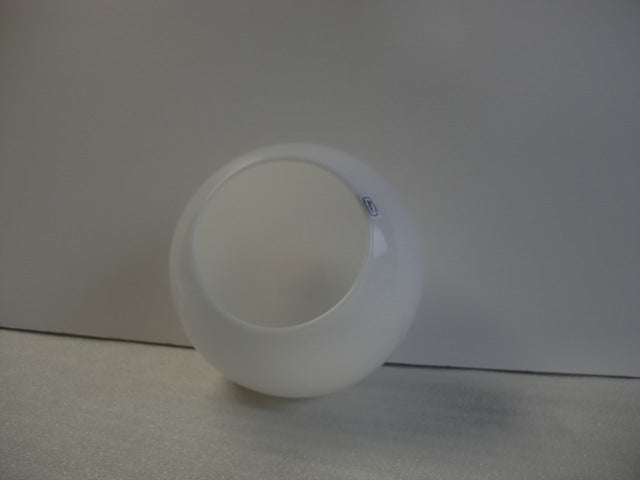 5" Neckless Opal Globe w/ 3-1/8" Opening