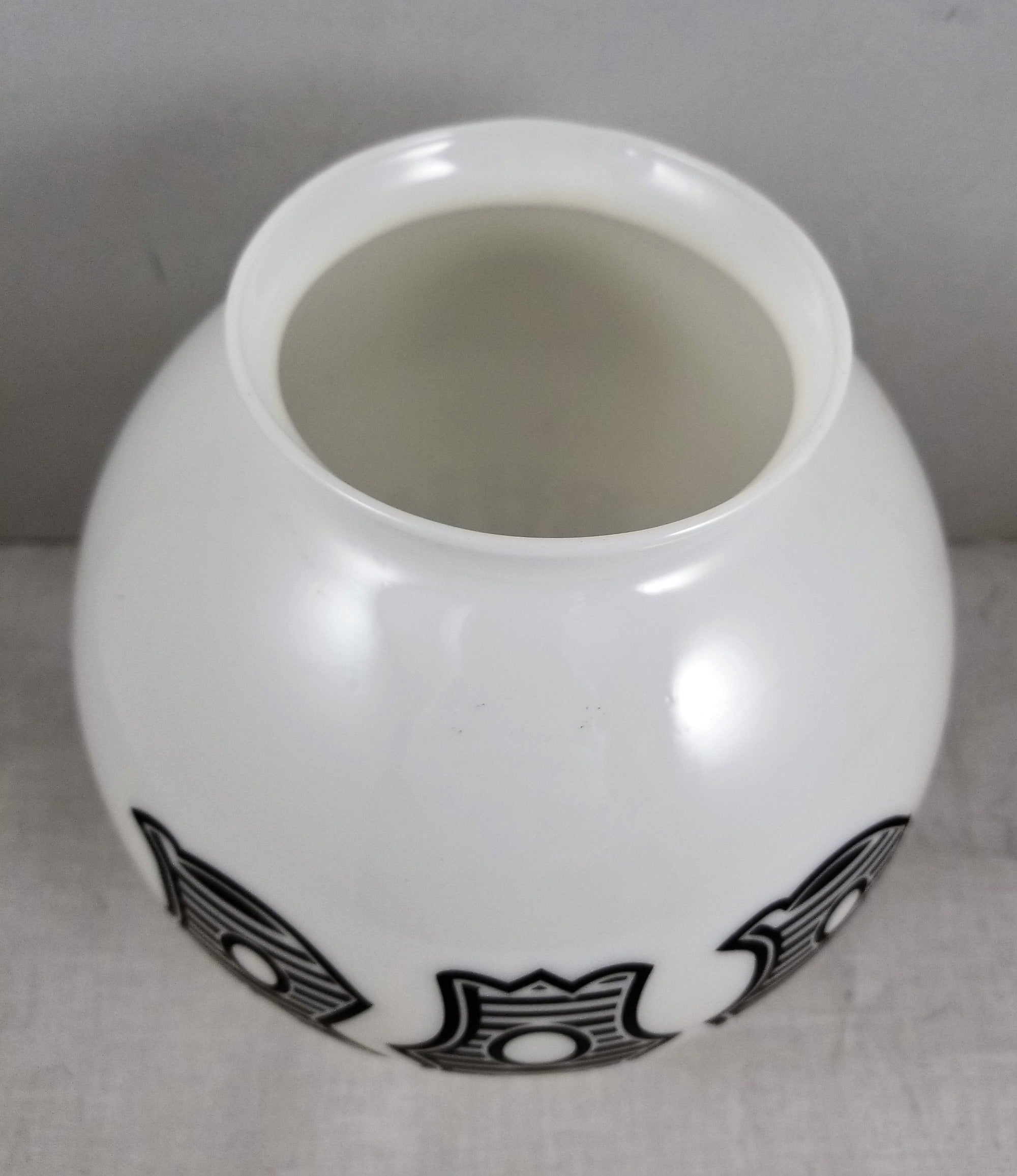 6" "BAR" Glass Globe w/ 3-1/4" size fitter FOR A HANGING GLOBE   ***MOST POPULAR***