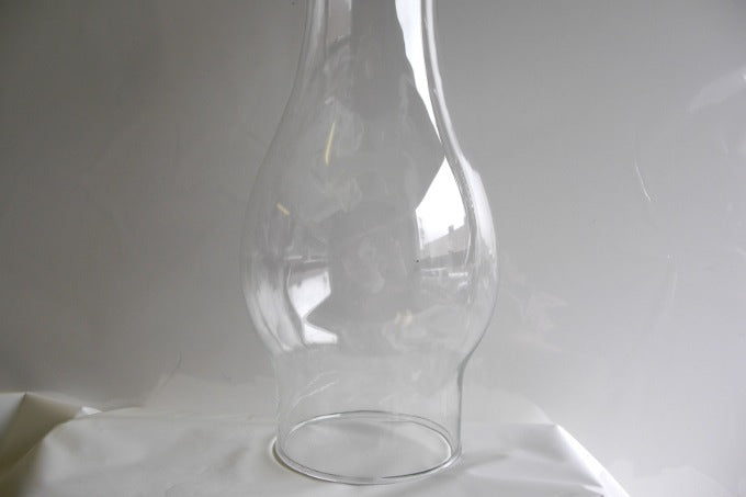 3-1/2" Fitter Clear Glass Chimney 10" High