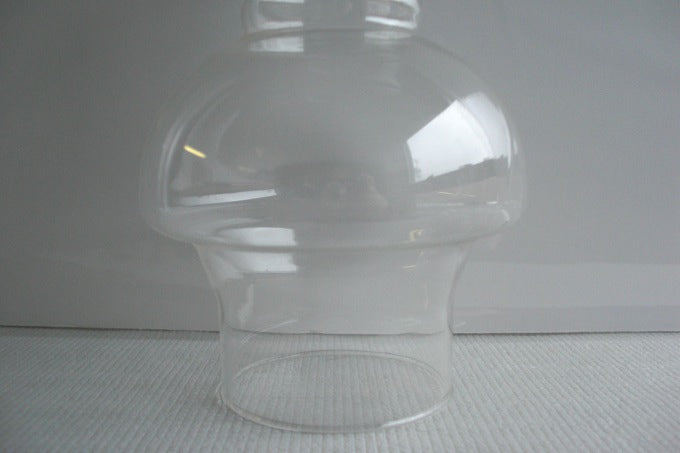 Hooded Chimneys - clear - 7" high