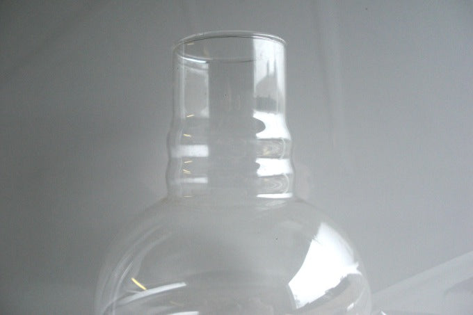 Hooded Chimneys - clear - 7" high
