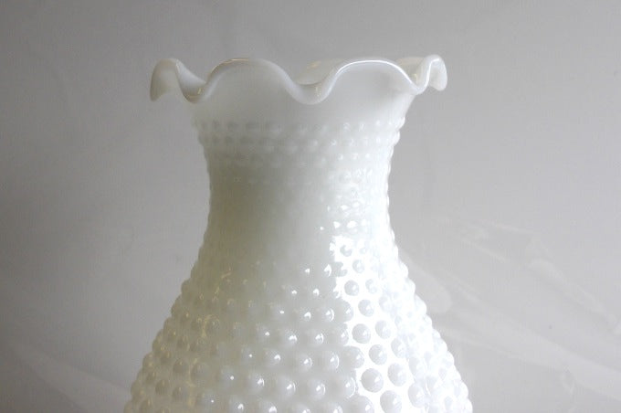 Hobnail Chimneys-7"high - opal-2-5/8"fitter