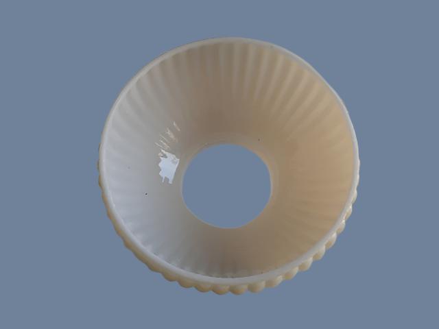 Nu Gold Ribbed Student Shade with a 6" Fitter