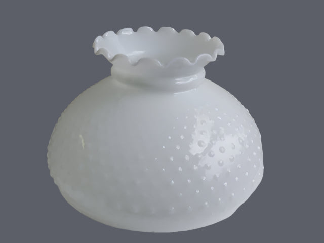 Opal Hobnail Student Shade w/ Crimp Top & 10" Fitter