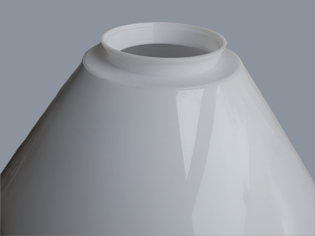 Plastic Cone Shade showcasing a 4 in. Fitter
