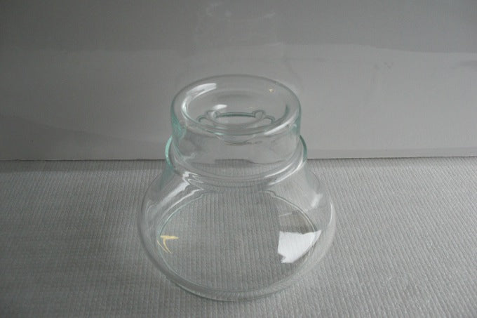 Glass Chimney Holder, 4-1/2"wide 3-7/8"ht
