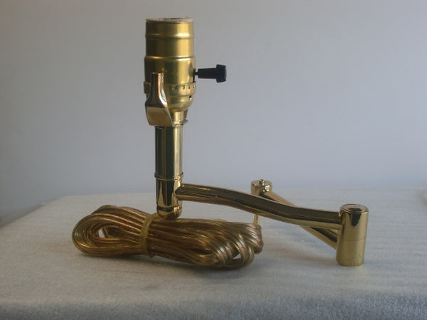 Brass Swing Arm Lamp Unit (Unassembled) – My Lamp Parts