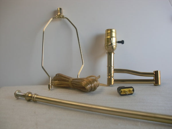 Brass Swing Arm Lamp Unit (Unassembled) – My Lamp Parts
