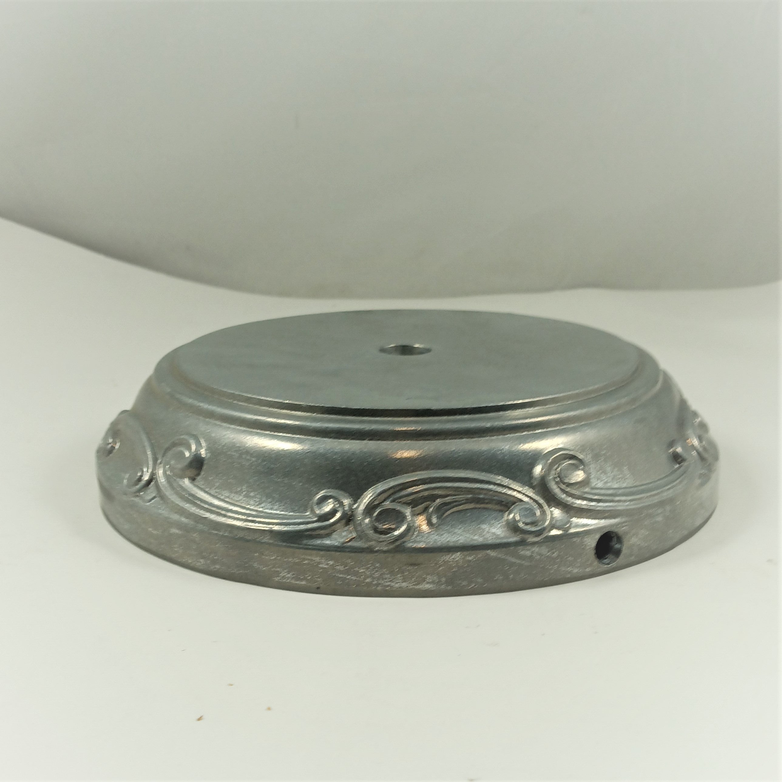 Cast Metal Lamp Base - Unfinished