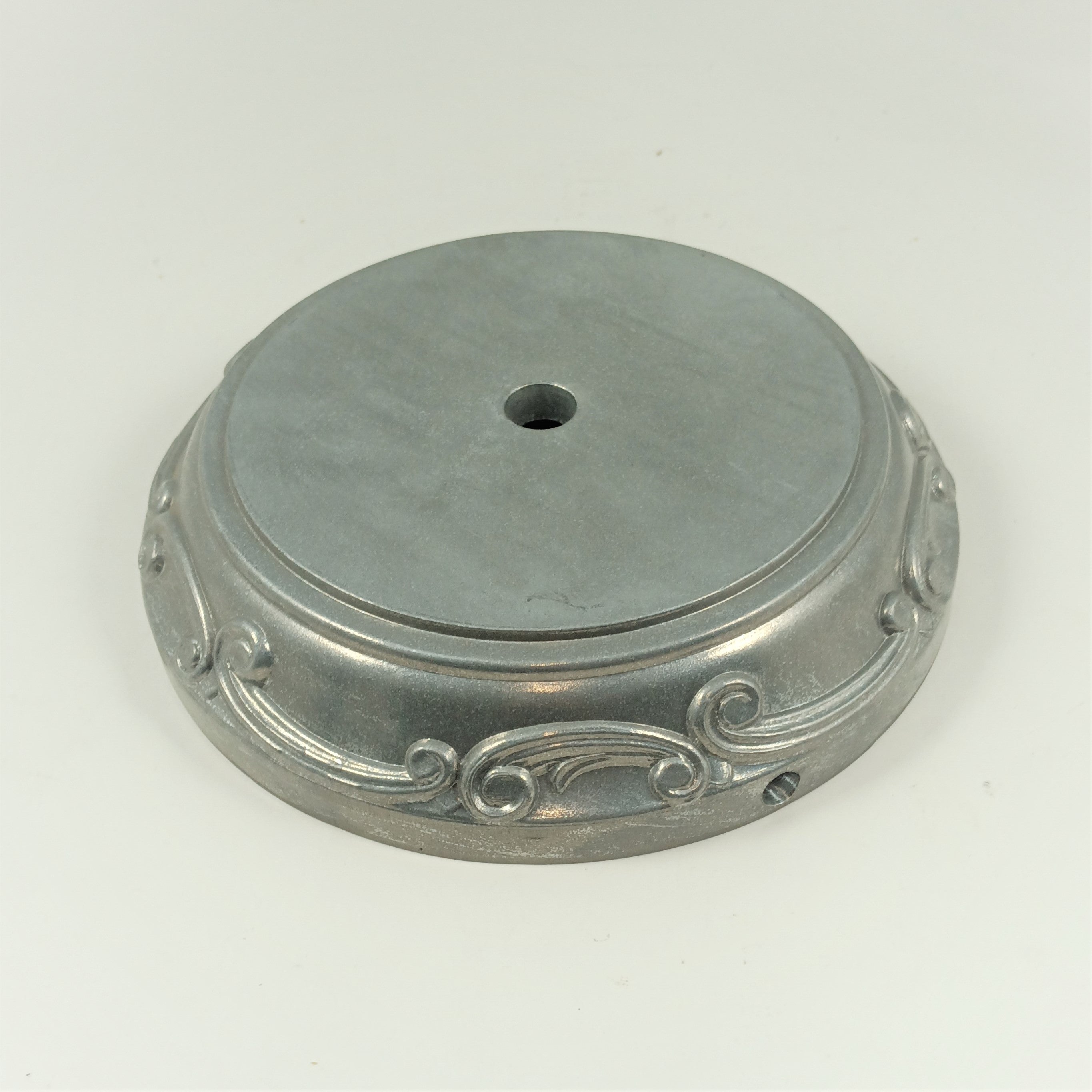 Cast Metal Lamp Base - Unfinished