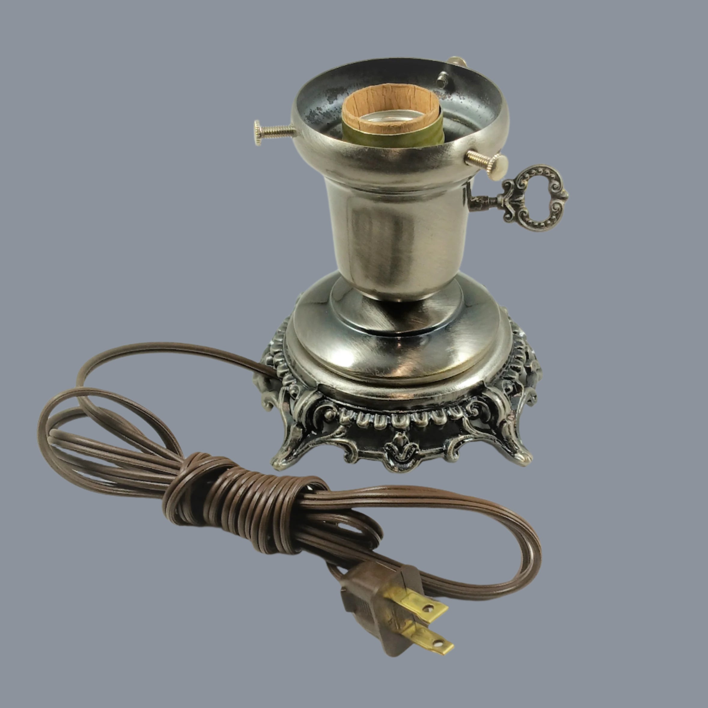 4-1/2" Electrified Unit Holder in Pewter