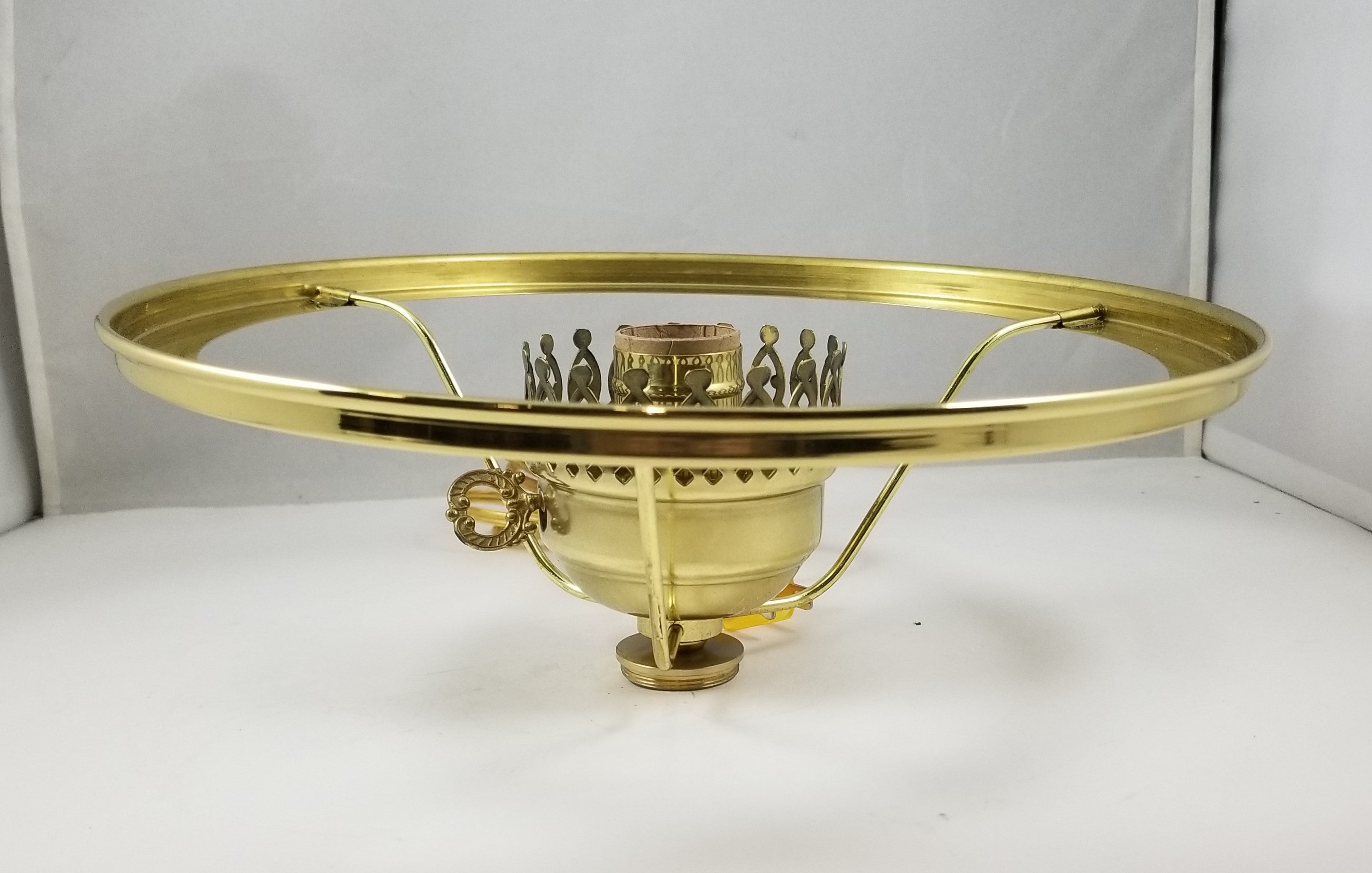 Wired Oil Lamp Converter/Adapter - 10" dia.