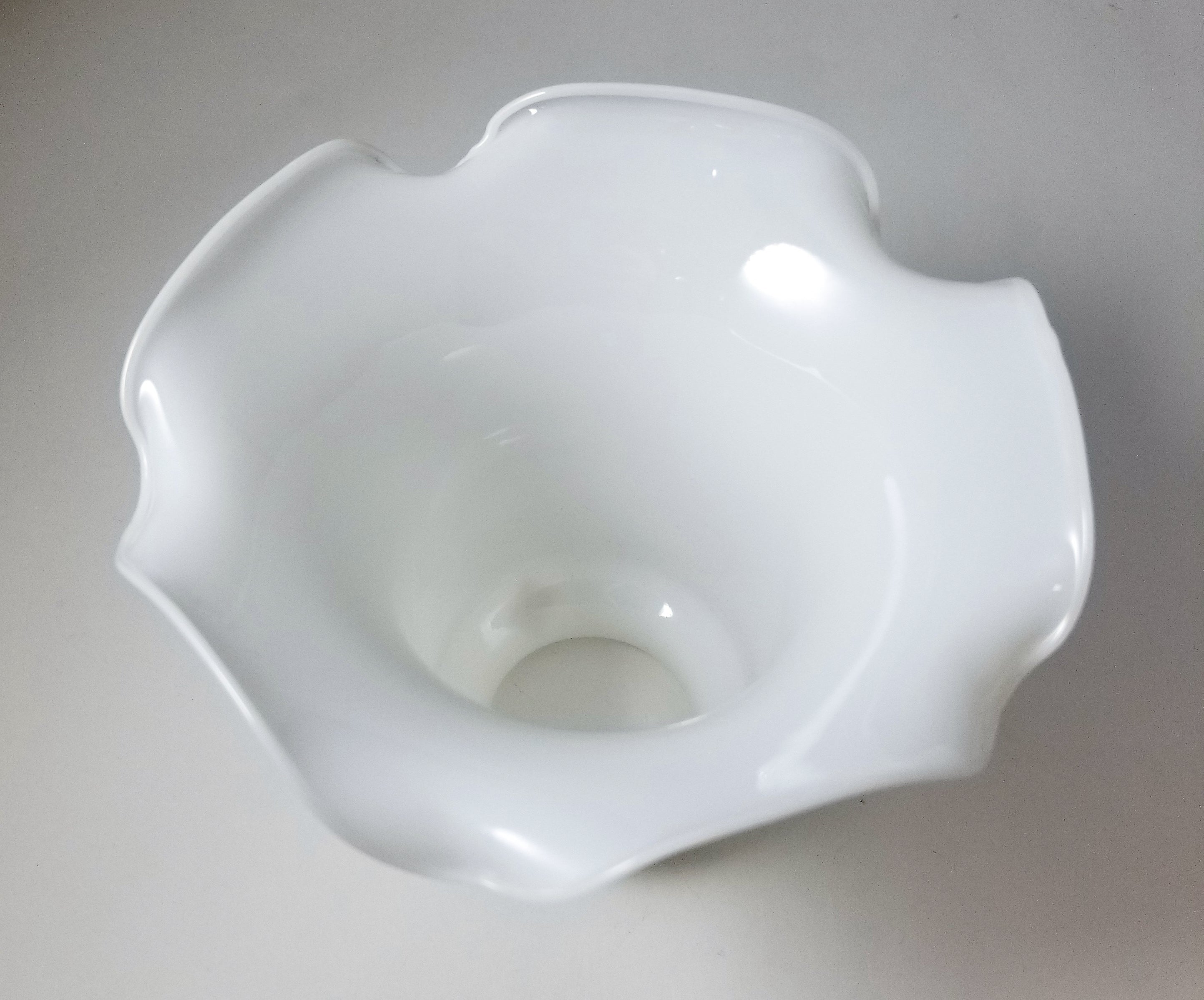 Glass Fixture Shade - 2-1/4" Fitter - 6" Diameter