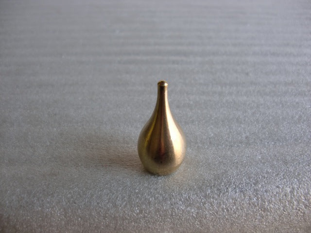 Tear Drop POLISHED Brass Knob