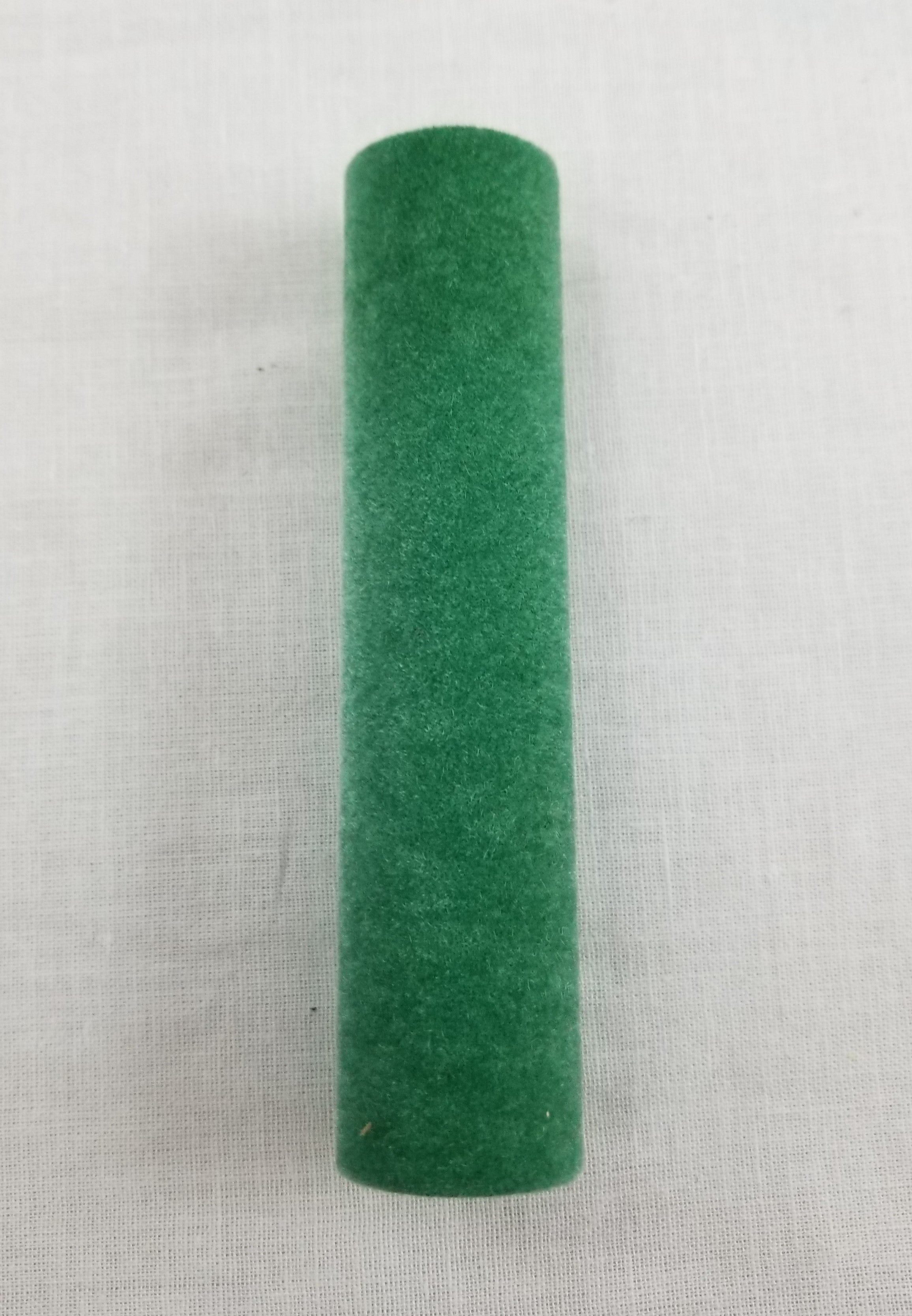 5" Candelabra Candle Cover in Light green velvet