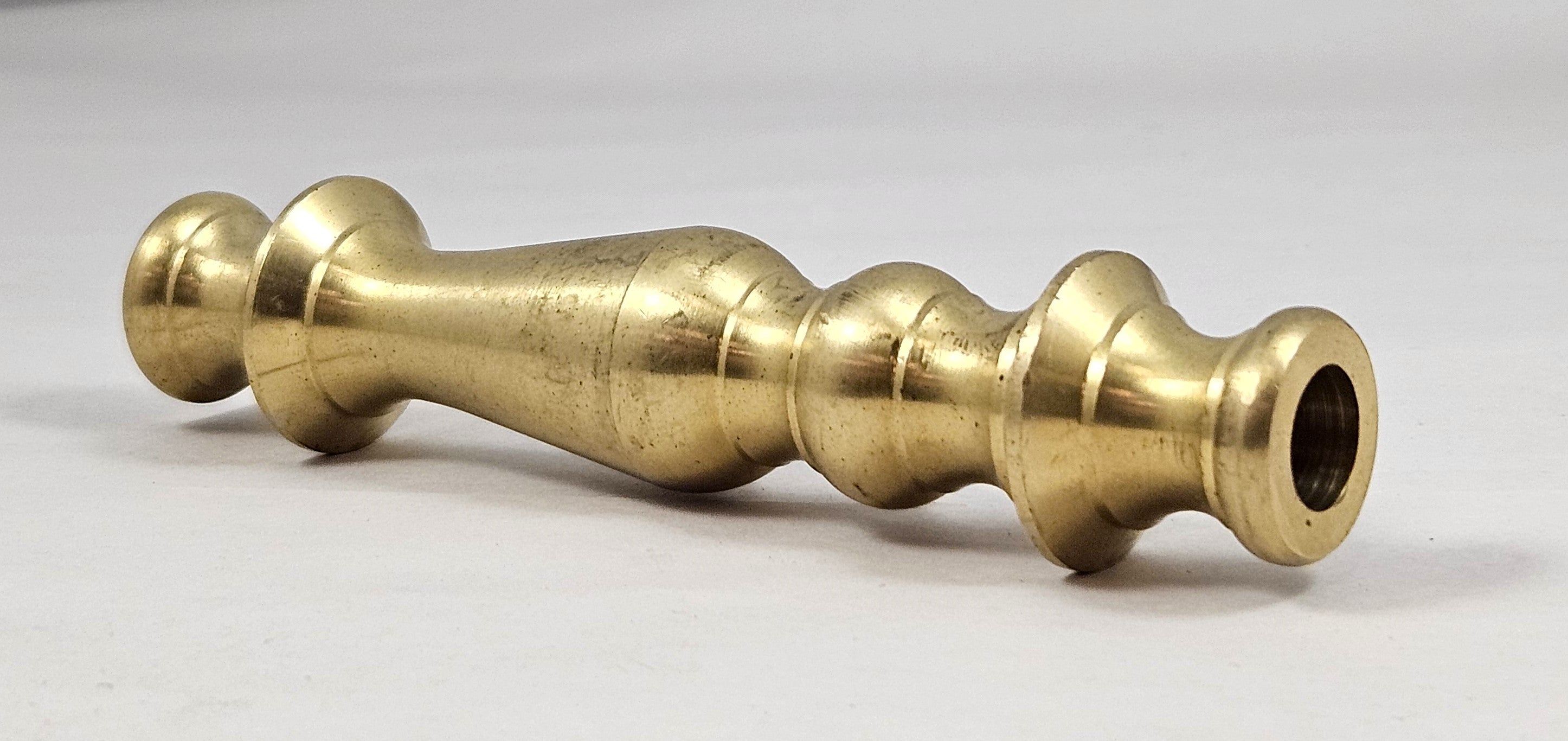 4-1/2" Unfinished Turned Brass Neck Slips 1/8 IPS
