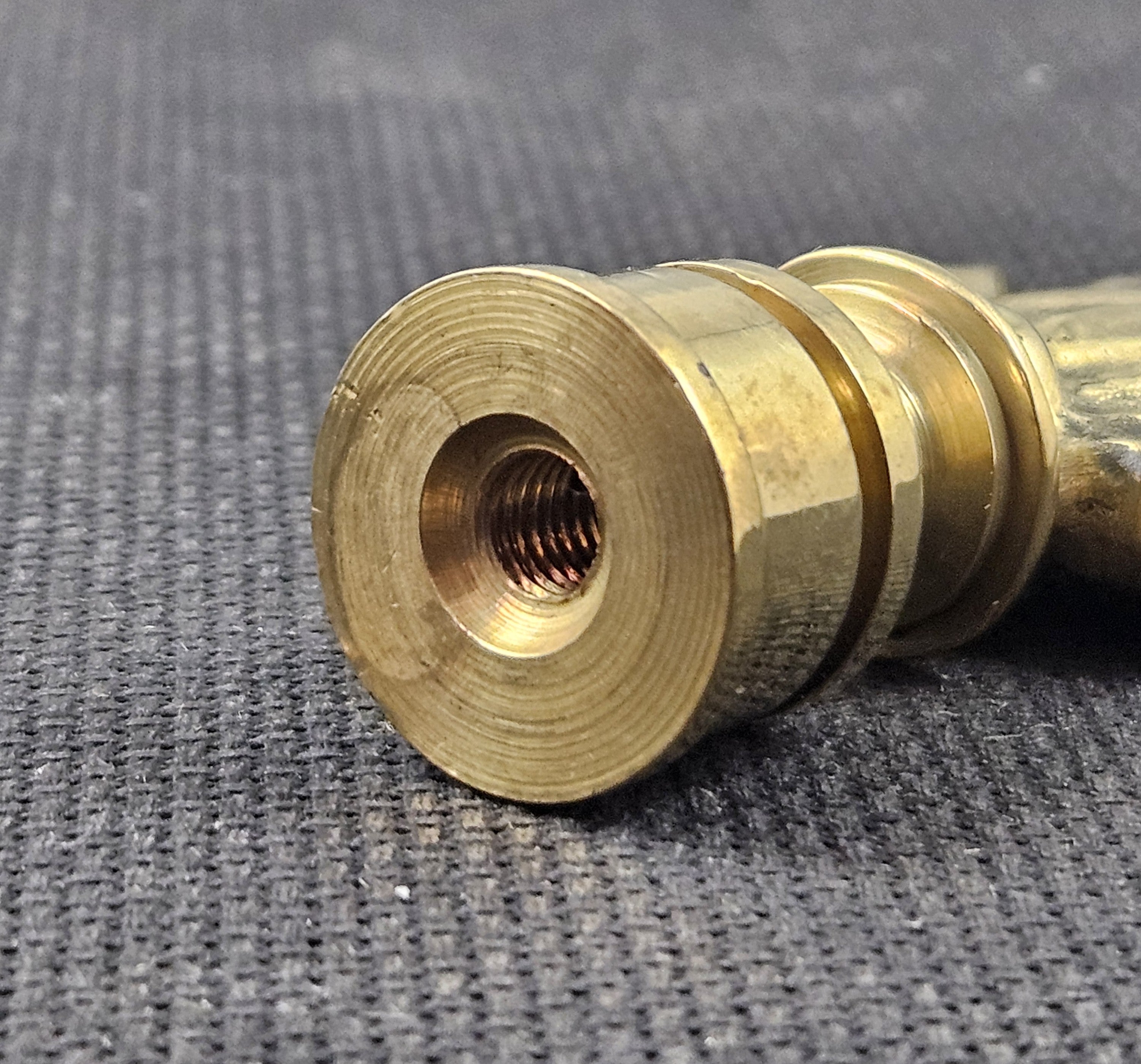 Cast Brass Finial - Tapped 1/4-27 *LIMITED QUANTITY*