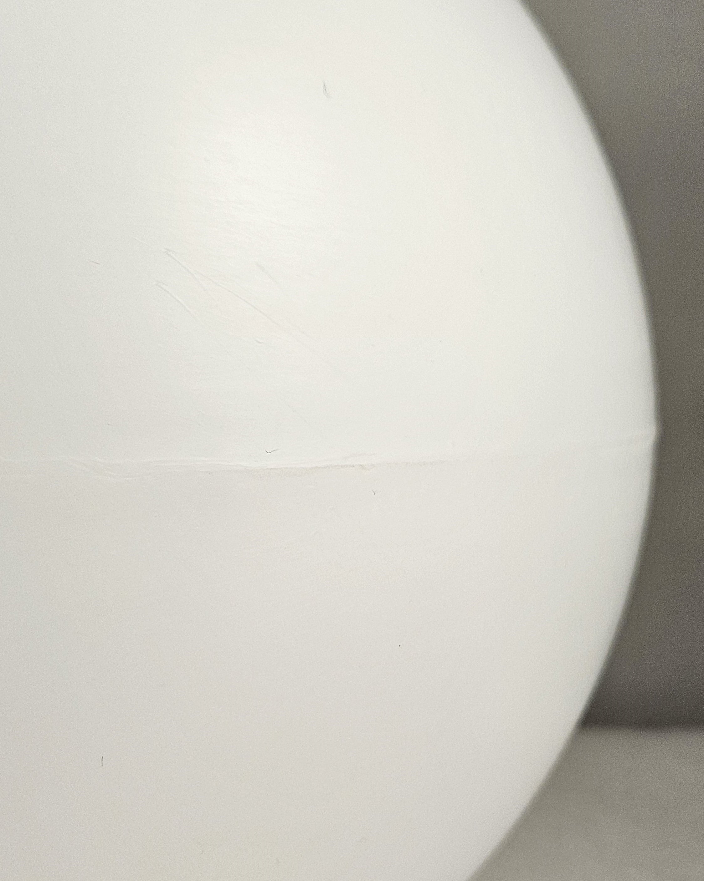 10" Neckless Plastic Globe with a 4" Hole (see more description & pictures)