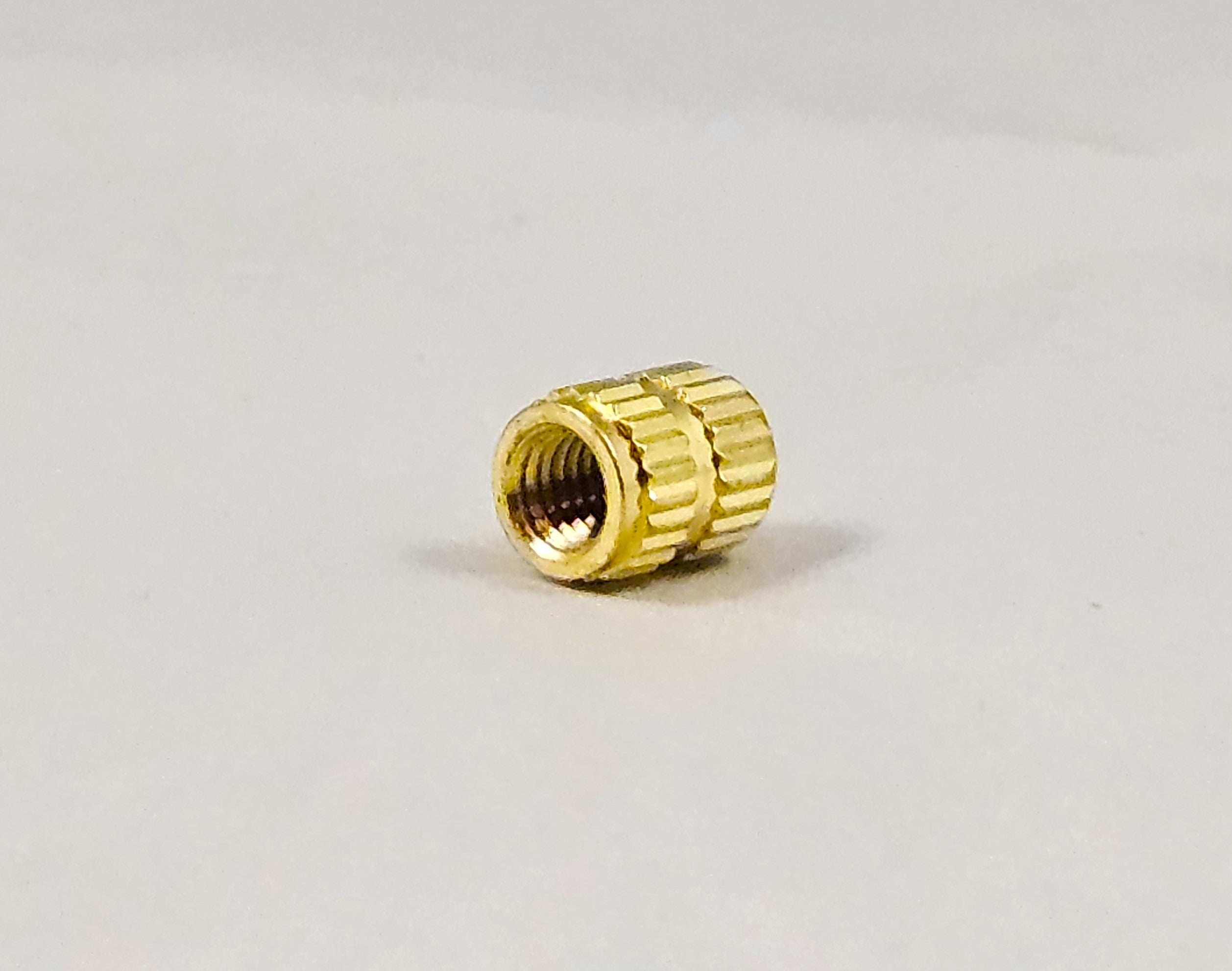 Brass Plated Knurled Turn Knob