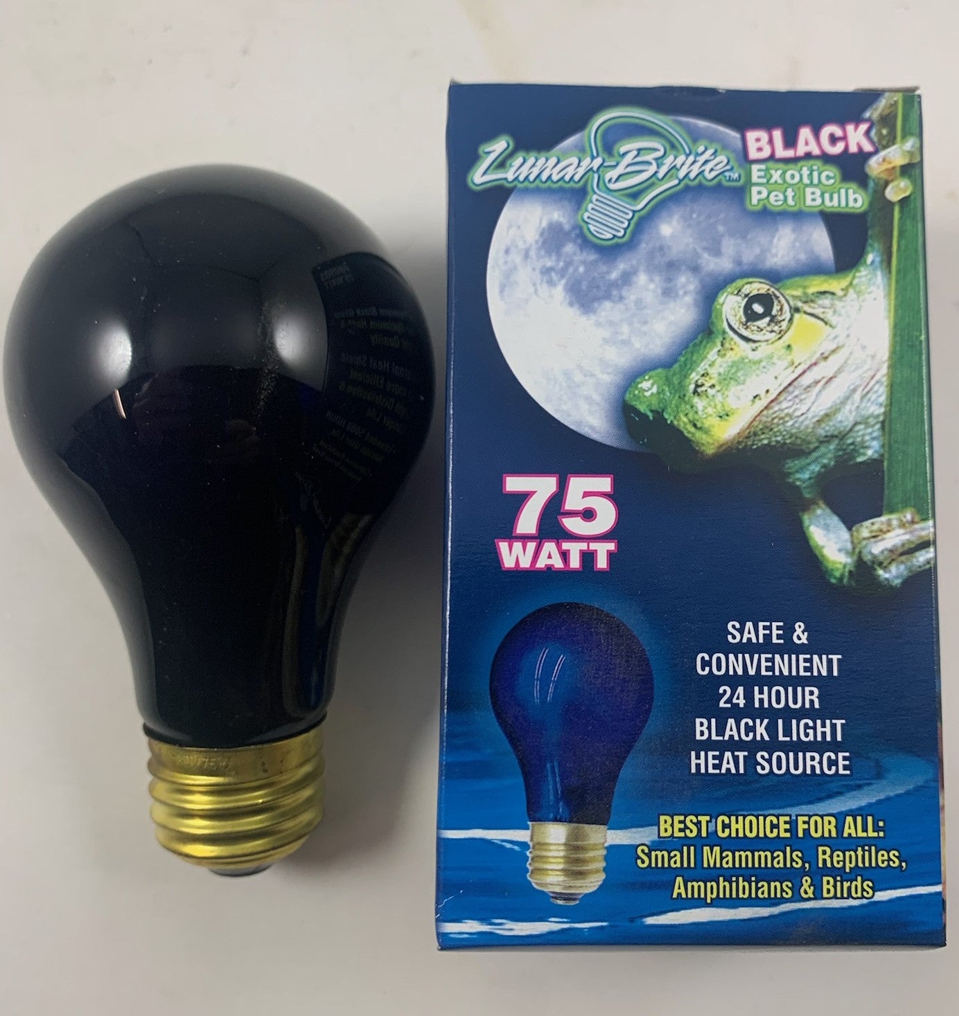 Black Pet Bulb 75 watt