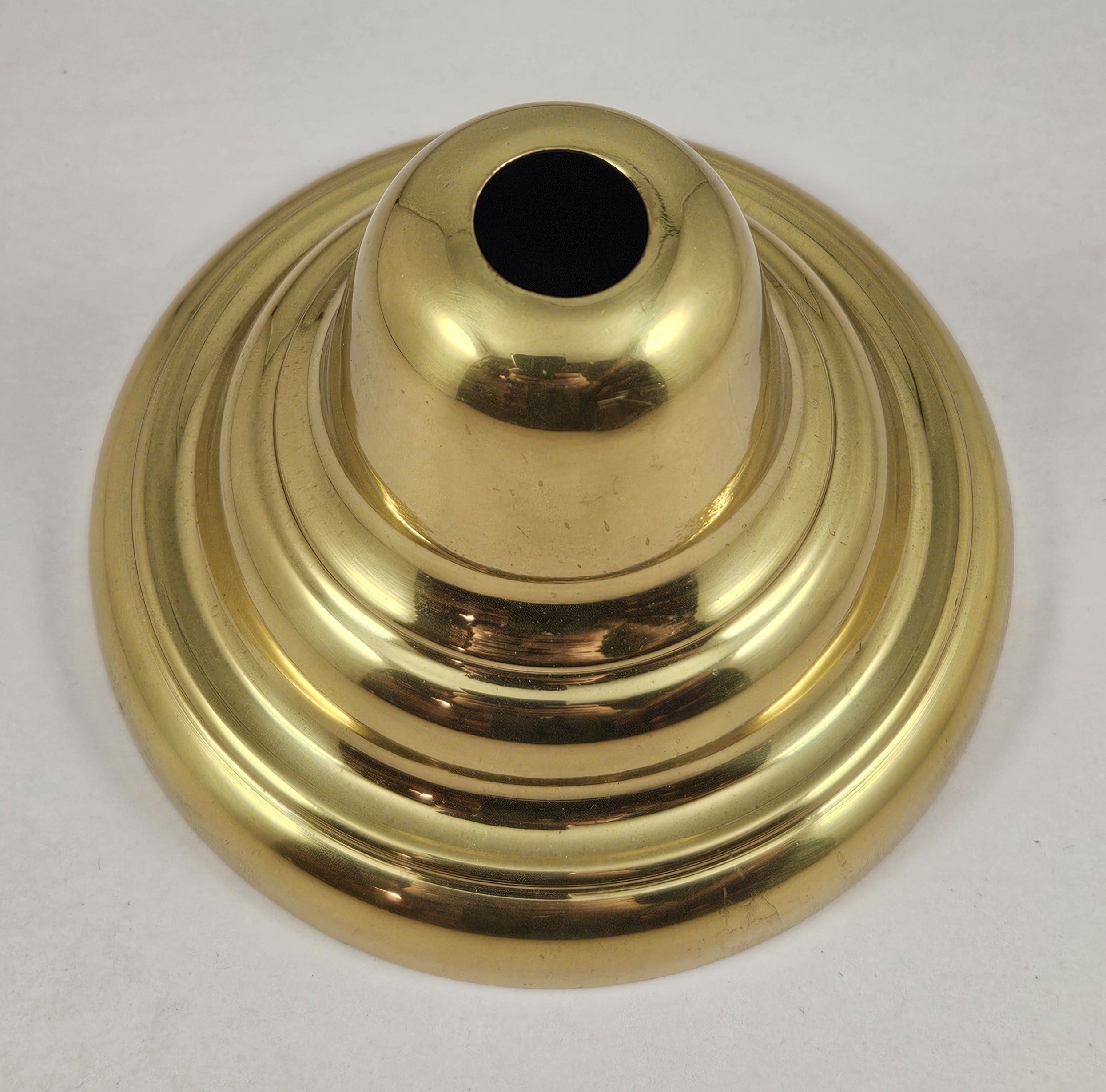 Bell Canopy - Polished & Lacquered - Brass - 5-1/4" Diameter