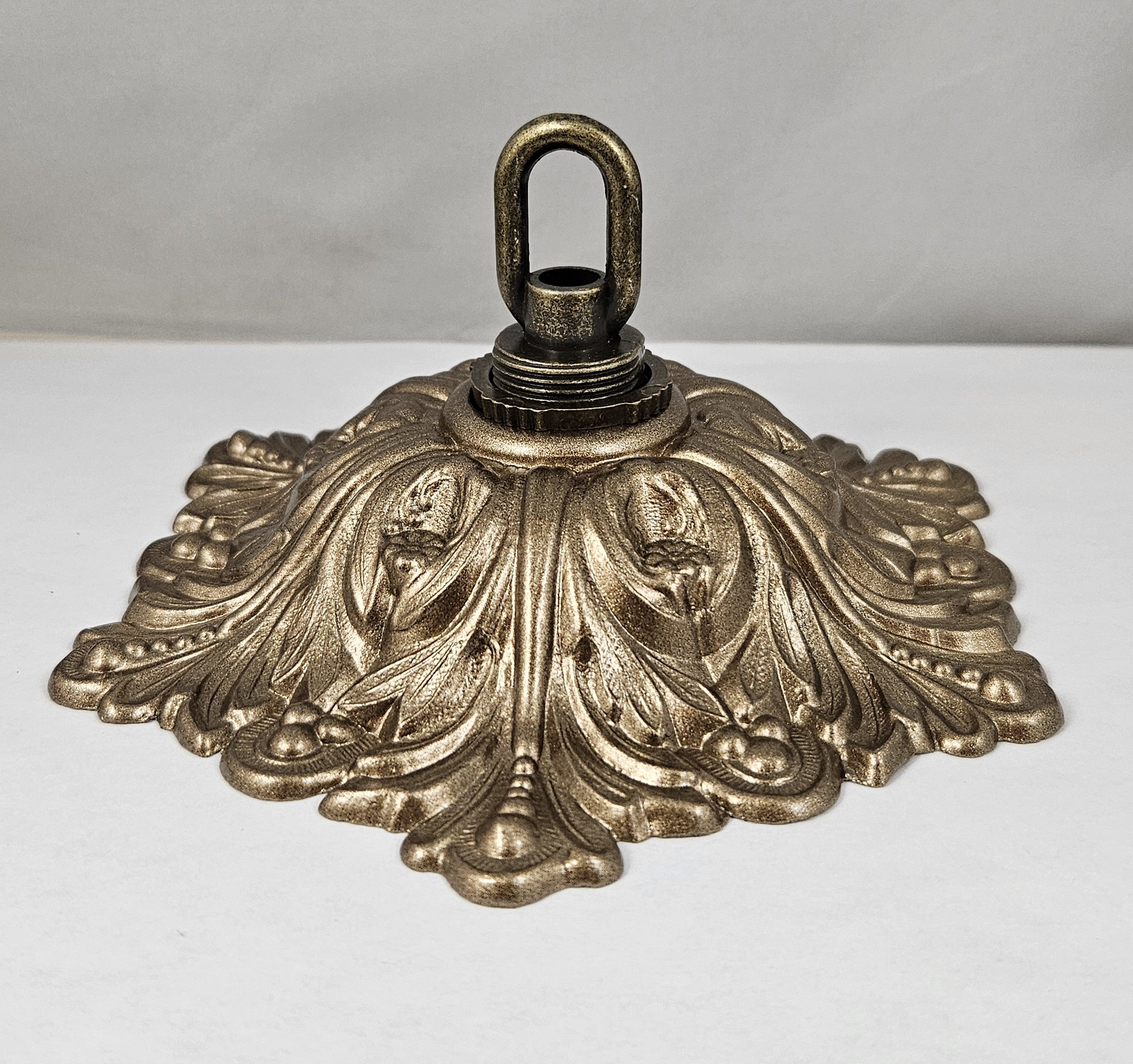 Fixture Hanger Canopy Kit - Antique Brass