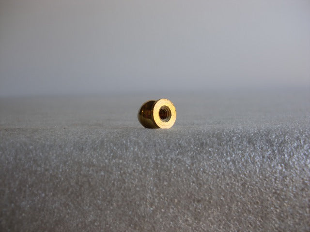 Burnished & Lacquered Brass Small Pear Knob