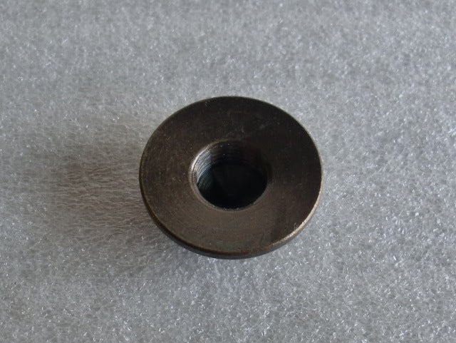Antique Brass Flat Knurled Knob