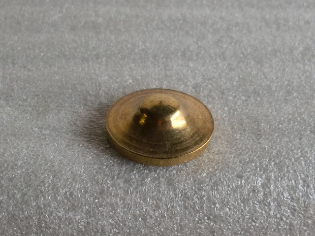 Burnished & Lacquered Brass Knob Tapped 1/8 IPS