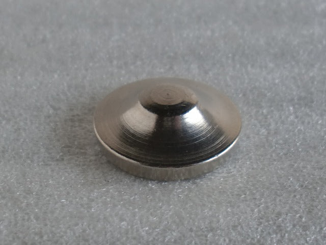 Brass, Nickel Plated Knob Tapped 1/8 IPS