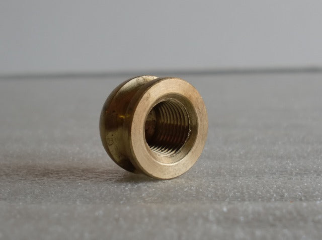 Unfinished Brass Mushroom Knob