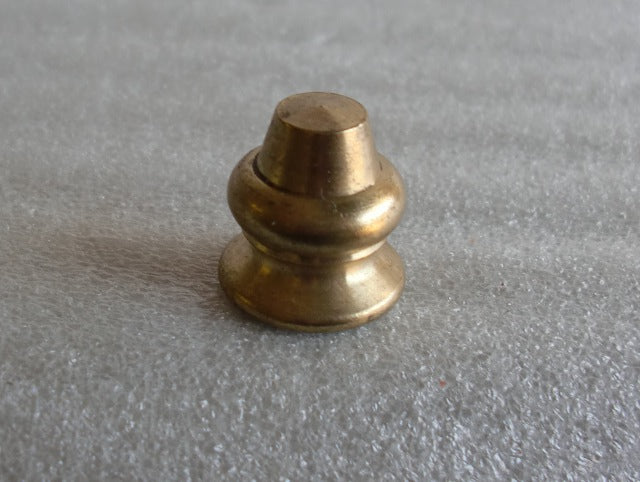 Unfinished Brass Bell Knob