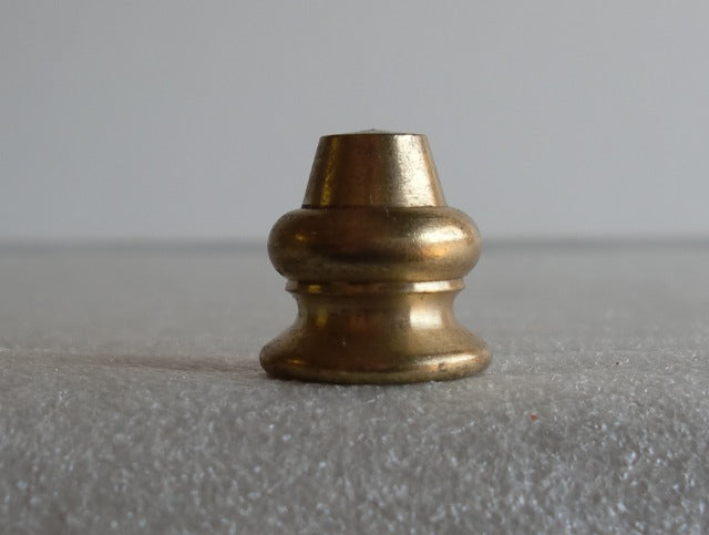 Unfinished Brass Bell Knob