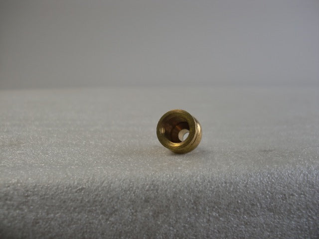 Burnished & Lacquered Pyramid Knob w/ Hole for beaded chain