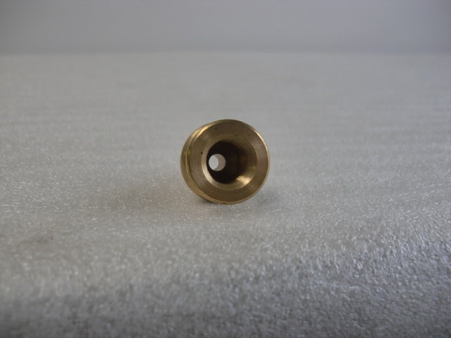 Unfinished Brass Pyramid Knob w/ Hole for beaded chain