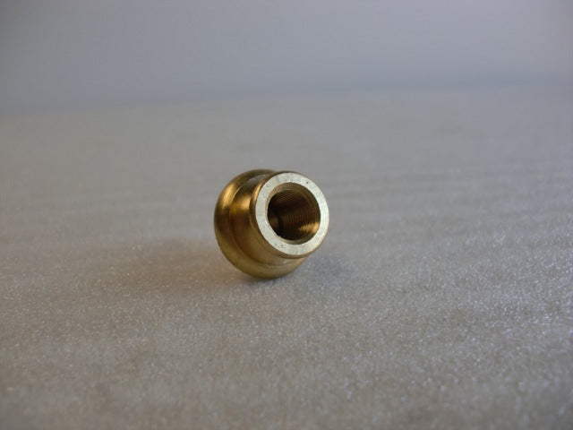 Unfinished Brass Pyramid Knob Tapped 1/8 IP