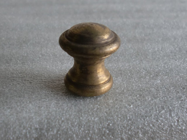 Unfinished Brass Knob Tapped 1/8 IPS